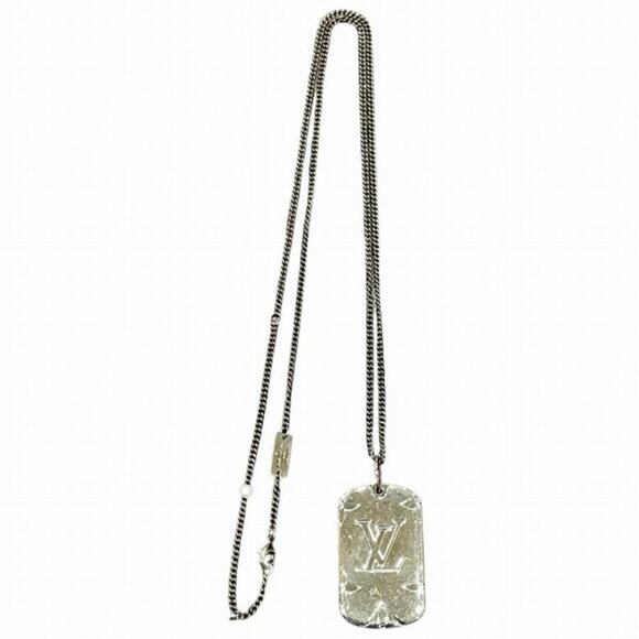 LOUIS VUITTON Brown Monogram Necklace - Picture 3 of 9